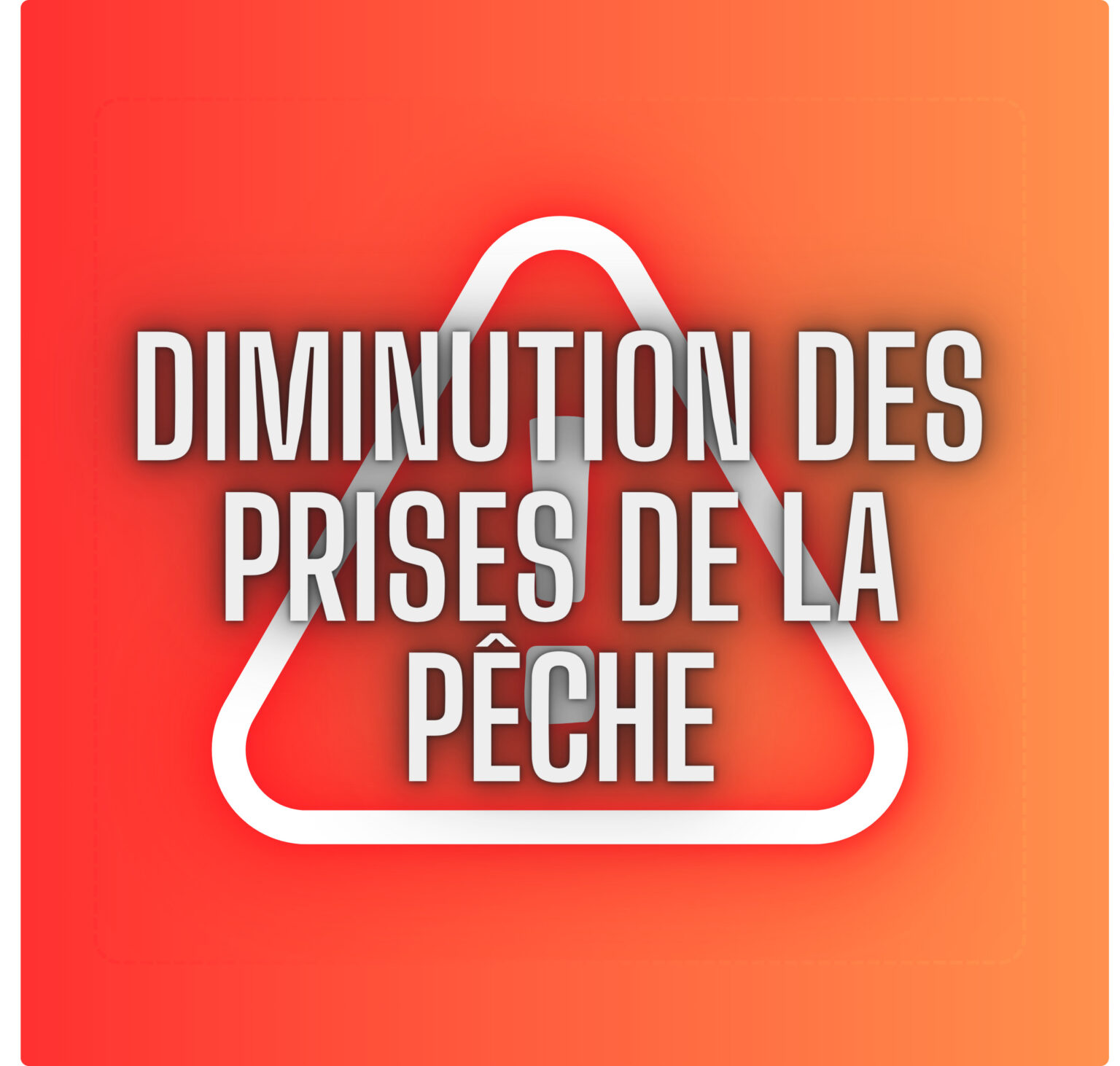 DIMINUTION DES PRISES DE LA PêCHE (O)