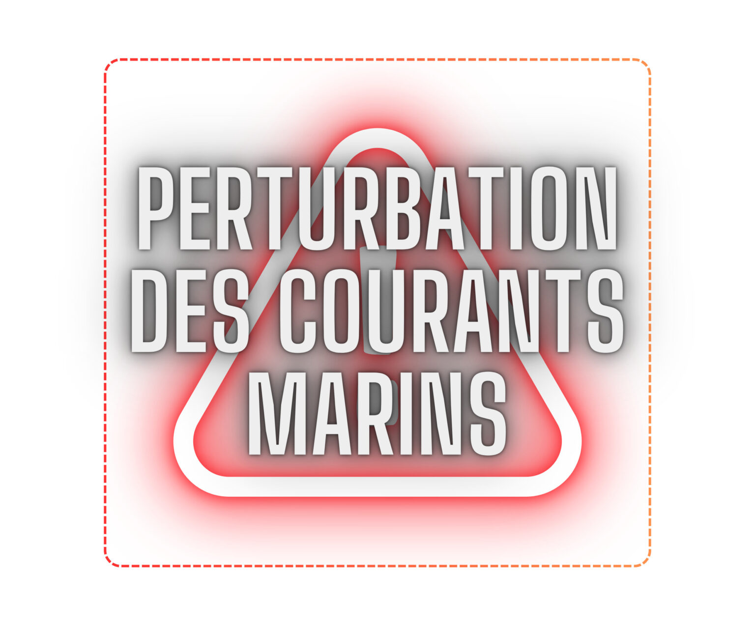 PERTURBATION des courants marins (B)